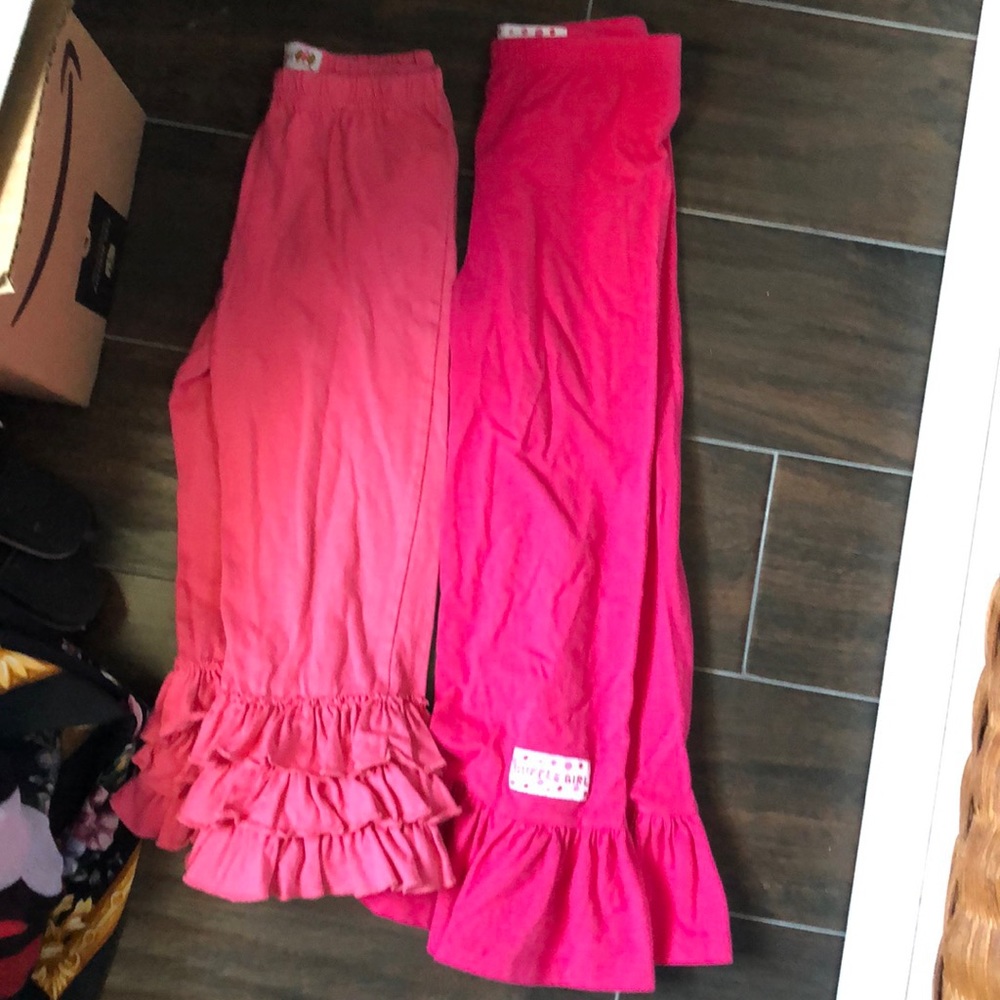 Ruffle pants $22 for both or $12 each